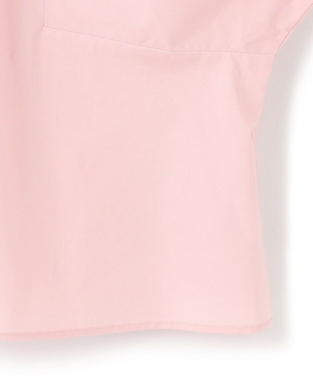 UNFILO 【新色追加】ギャザーワイドシャツ ピンク