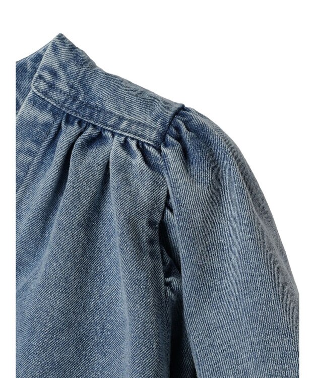 Green Parks ・ｆｕｒｒｙ　ｒａｔｅ　デニムシャツジャケット Light Indigo