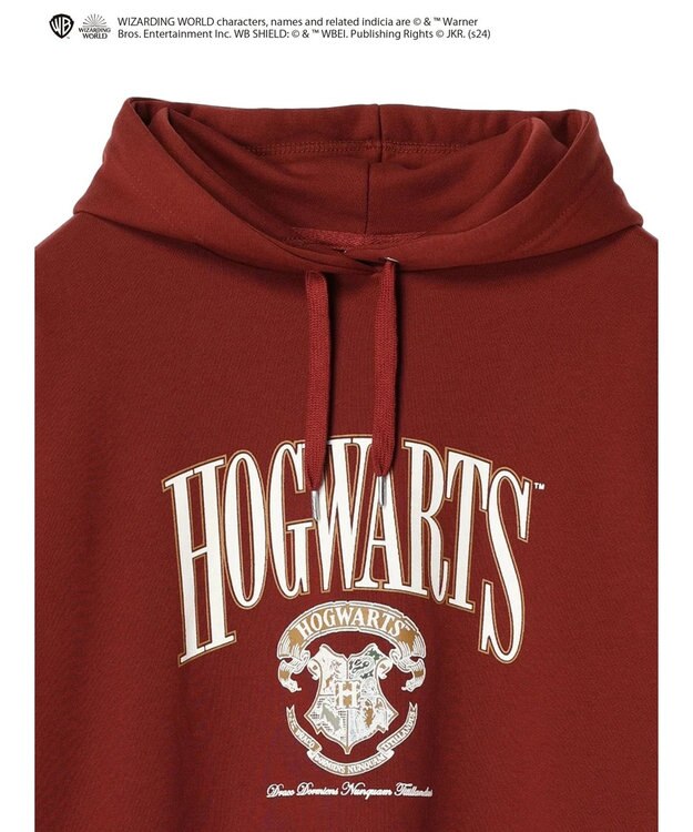 Green Parks ハリーポッター／裏毛ロゴフーディー Red