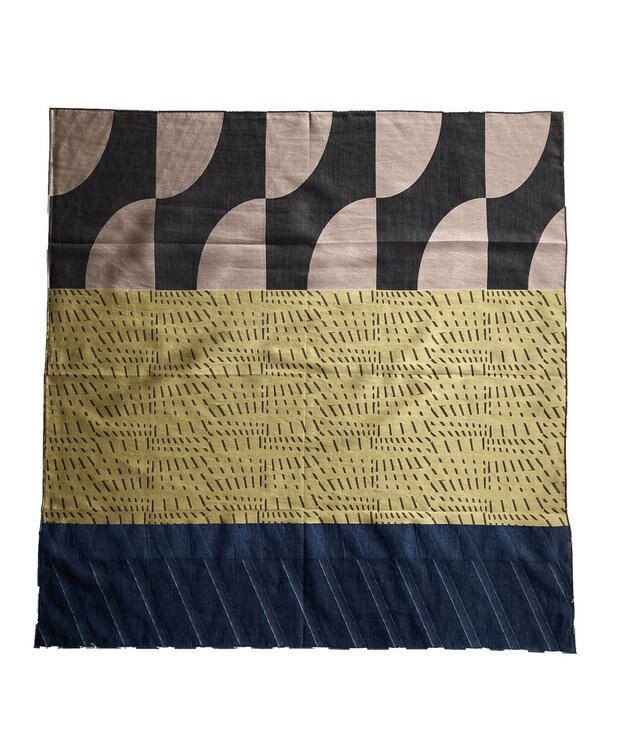 POLS キュプラスカーフ ブルー