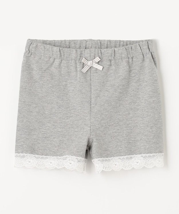 ANY KIDS 1分丈 スパッツ グレー