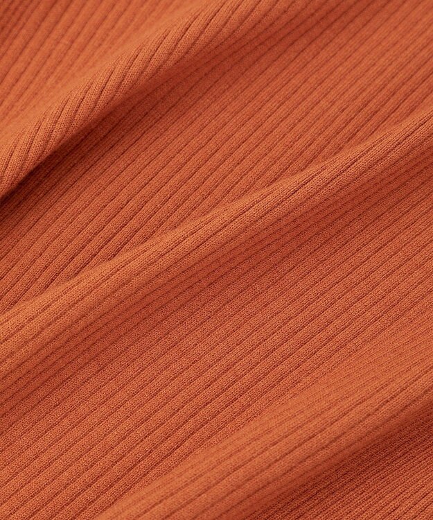 YECCA VECCA 袖釦クルーネックリブニット Light Blue