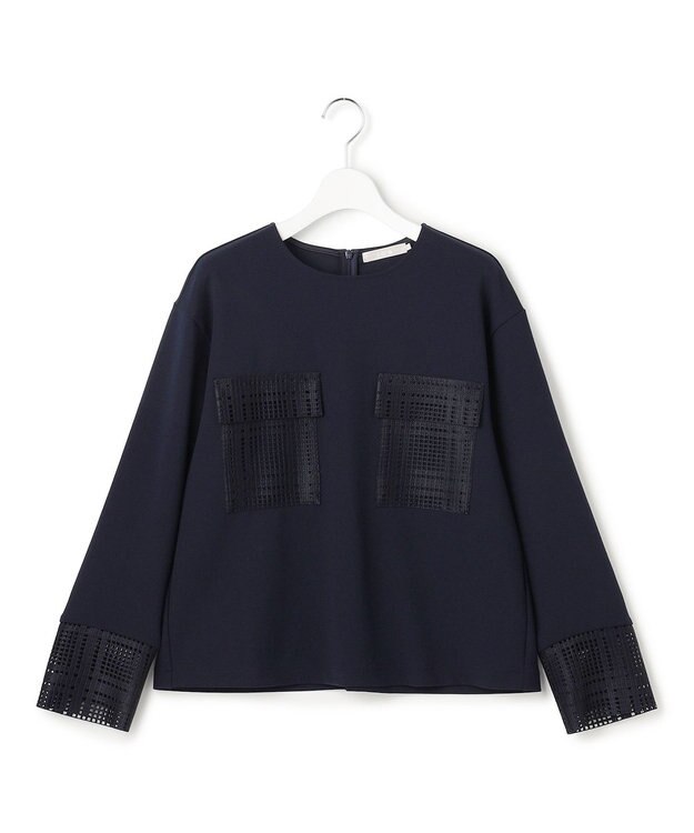 ICB 【先行予約】 レースコンビジャージー トップス ネイビー