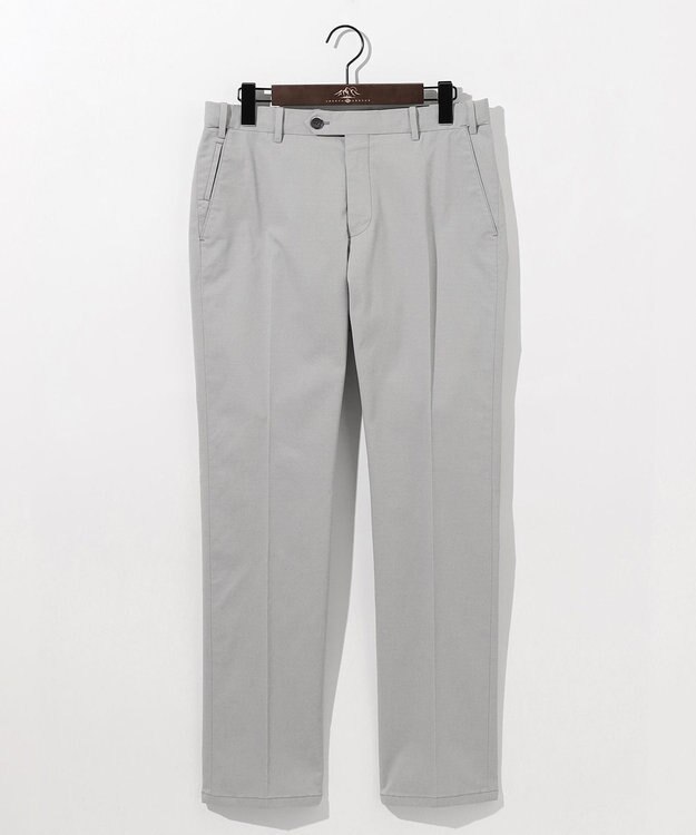 JOSEPH ABBOUD 【ウエストも伸びる!/ジャパンファブリック】シャンブレードビーストレッチ パンツ ライトグレー系