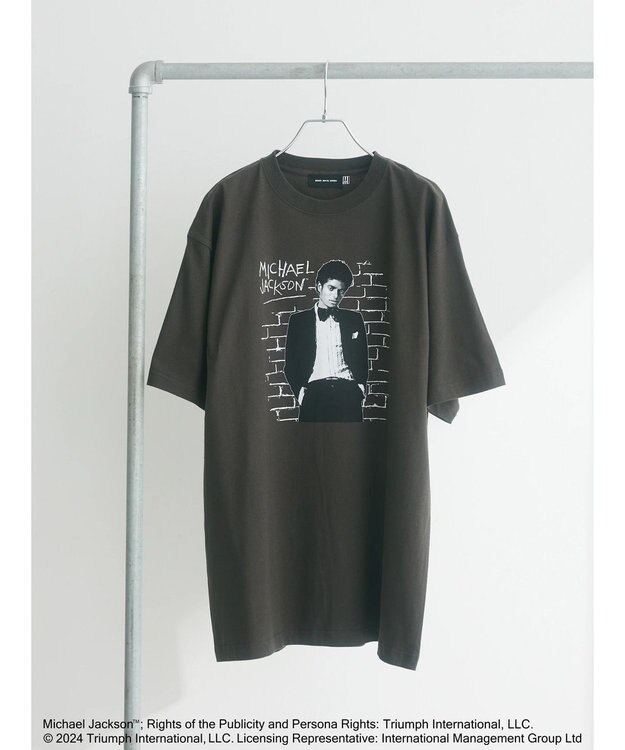 Green Parks ■ＭＩＣＨＡＥＬ　ＪＡＣＫＳＯＮ　ＰＨＯＴＯ　ＴＥＥ Charcoal Gray