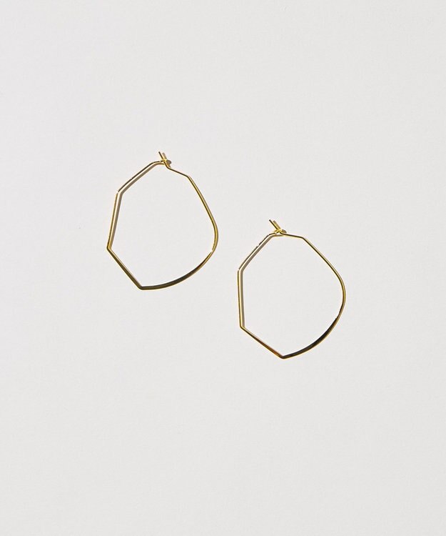 AMERICAN HOLIC ビックフープピアス Gold