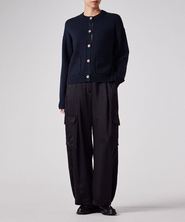 Paul Smith スワール ボタン カーディガン ネイビー