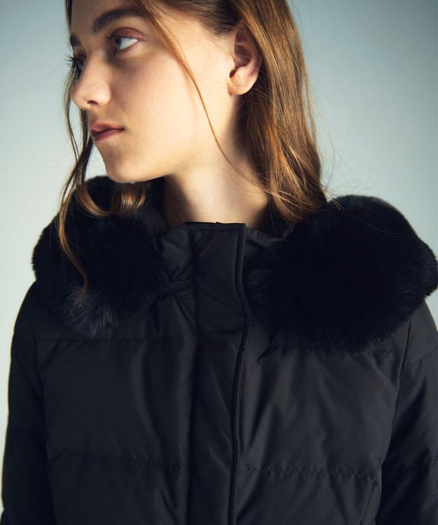 GRACE CONTINENTAL コンパクトダウンジャケット ブラック