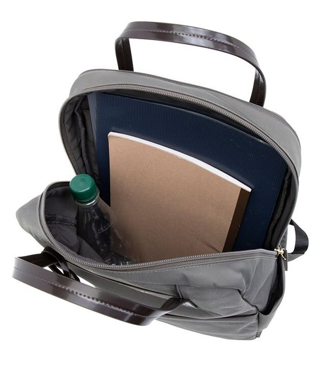 LANVIN en Bleu マルク バックパック ダークグレー