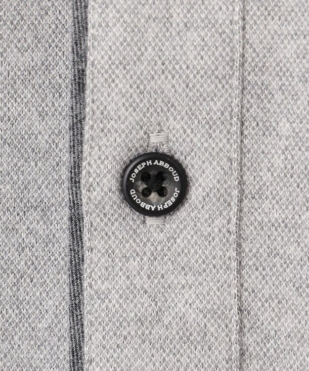 JOSEPH ABBOUD 【キングサイズ・微起毛/ジャパンファブリック】ウィンターダディー ポロシャツ ライトグレー系