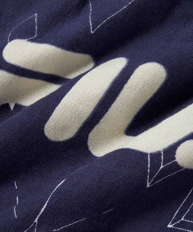 OP／FILA 【FILA】スター柄巻きタオル ネイビー