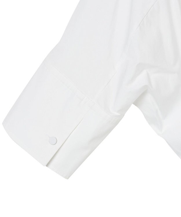 JOSEPH 【洗える】ポプリン　シャツドレス White
