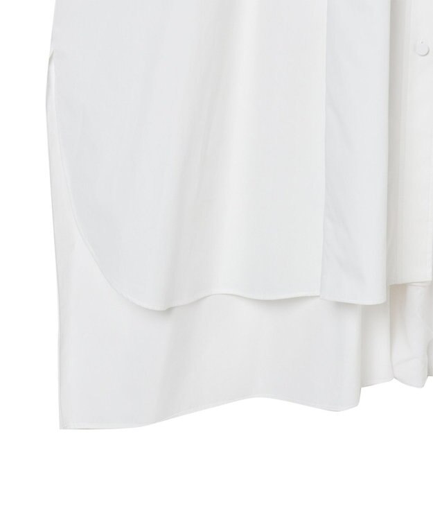 JOSEPH 【洗える】ポプリン　シャツドレス White