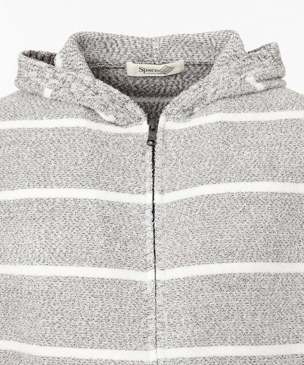 JOSEPH ABBOUD MOUNTAIN 【SPACE】ベアフリース フルZIPパーカー ブラウン系2