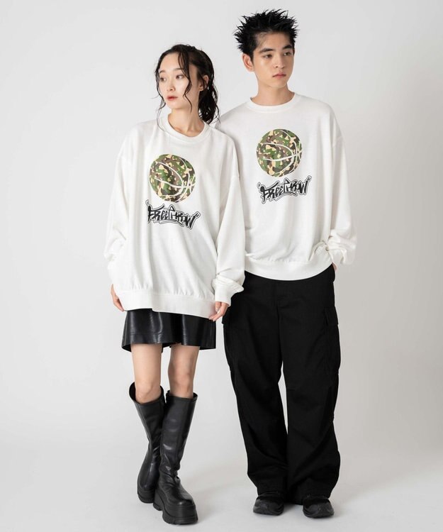 WEGO 【ユニセックス着用ITEM/SMLサイズ展開】アソートグラフィックプルオーバー（2） 柄2