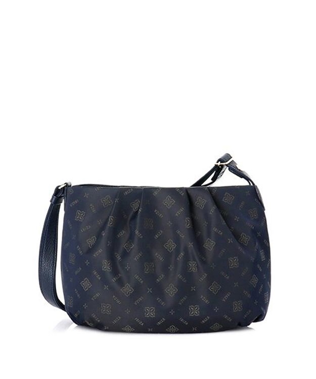 IBIZA ロゴナイロン　ショルダーバッグ 濃紺