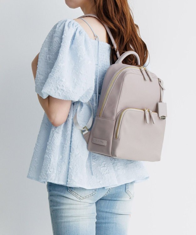 ACE BAGS & LUGGAGE Jewelna Rose フレイヤ・リュック エアリィ ミドル 16263 ジュエルナローズ モーヴグレー