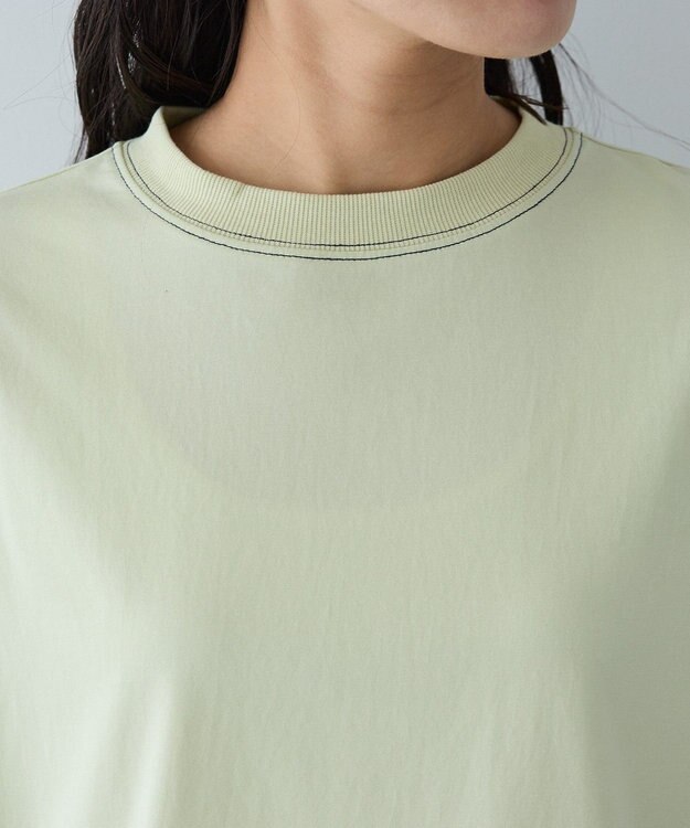 CRAFT STANDARD BOUTIQUE バイカラーヘムプルオーバー Light Green