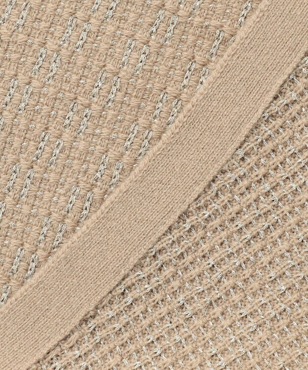 自由区 S 【SHIHOさん着用】ラメツイード カーディガン モカ