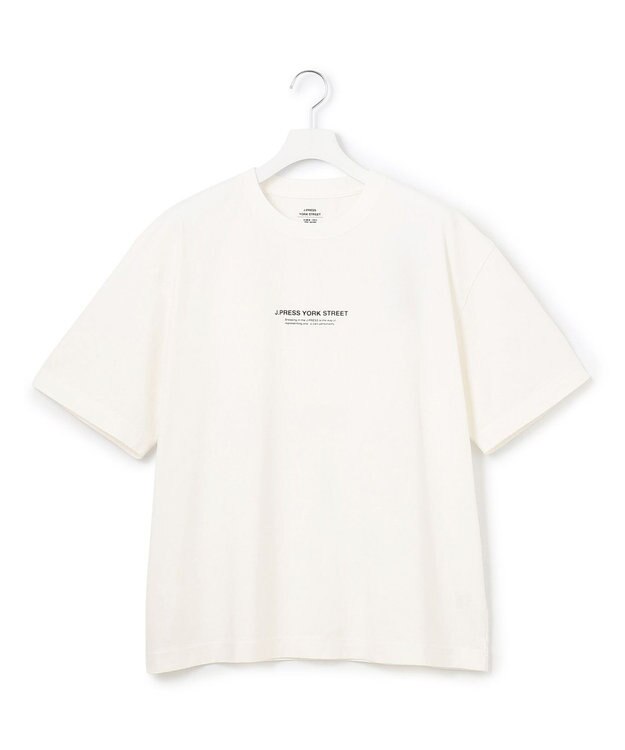 J.PRESS YORK STREET 【UNISEX】フォトプリント Tシャツ ”New York Subway” ホワイト系