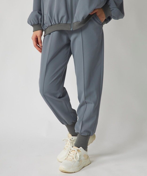 OP／FILA 【Kappa】ダブルクロス ユニセックスジョガーパンツ ブルー