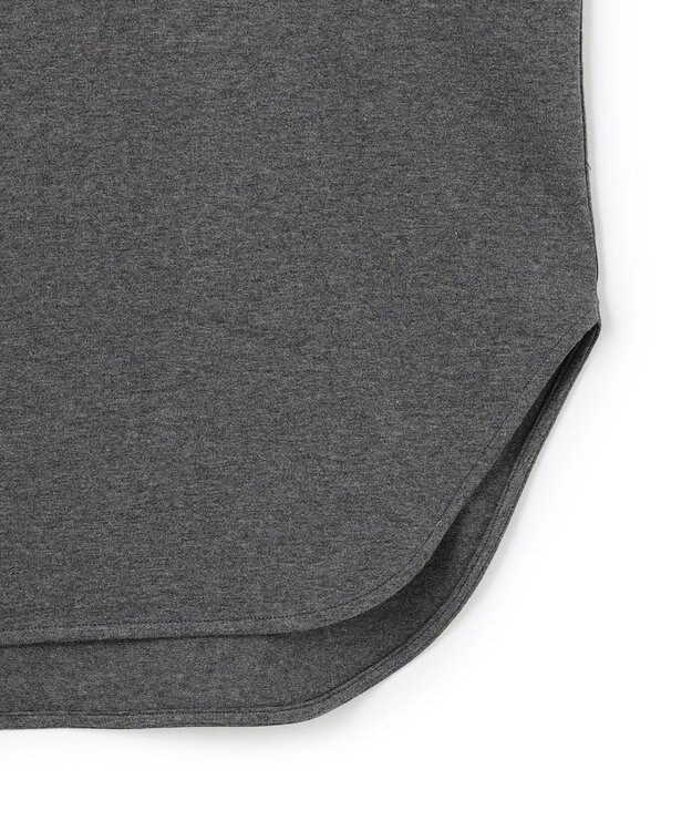 uncrave プレーンジャージー ロンT チャコール