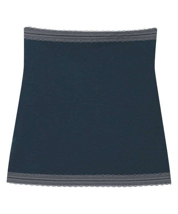 une nana cool 綿混薄手ハラマキ ダークネイビー