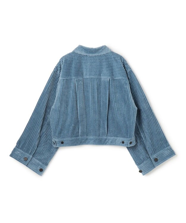 uncrave コーデュロイ ブルゾン サックス
