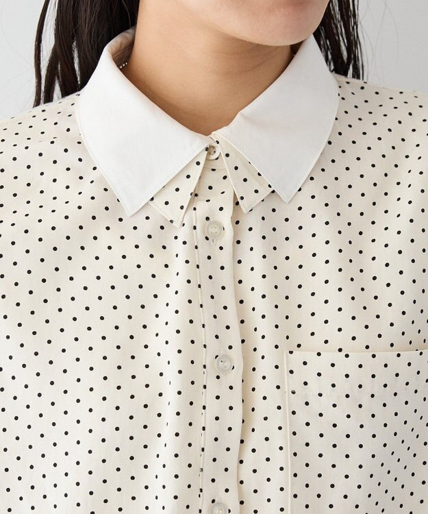 CRAFT STANDARD BOUTIQUE レイヤードライクショートスリーブシャツ Dot