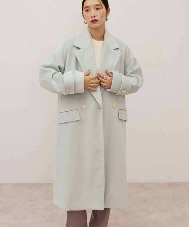 AMERICAN HOLIC ルーズチェスターコート Mint