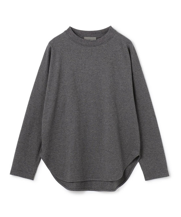 uncrave プレーンジャージー ロンT チャコール