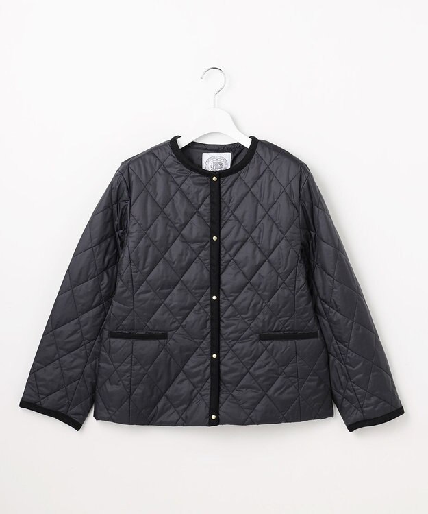 J.PRESS LADIES S 【WEB限定カラーあり】コンパクトタフタキルティング ブルゾン 【WEB限定カラー】ネイビー系