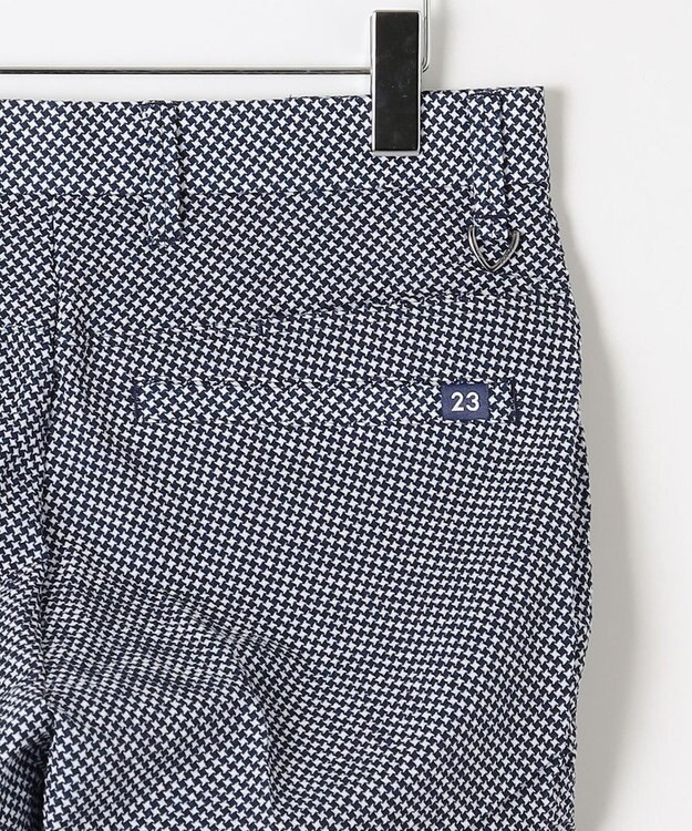 23区GOLF 【MEN】【ストレッチ・撥水】ストレッチサッカー パンツ ネイビー系5