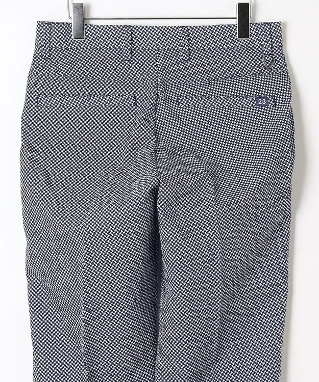 23区GOLF 【MEN】【ストレッチ・撥水】ストレッチサッカー パンツ ネイビー系5