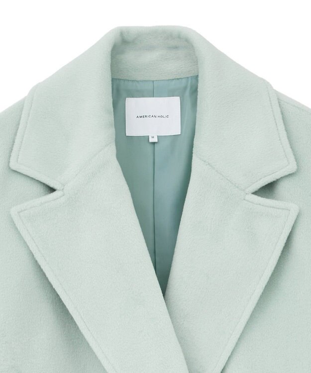AMERICAN HOLIC ルーズチェスターコート Mint