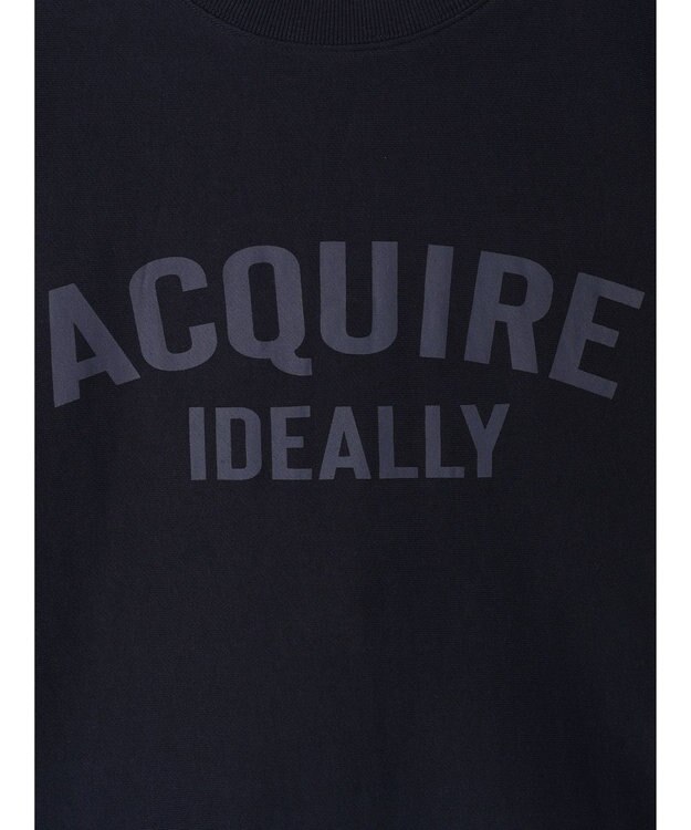 CRAFT STANDARD BOUTIQUE プリント裏毛チュニック Navy