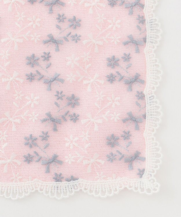 TOCCA FLORET TULLELACE TOWELCHIEF タオルハンカチ ピンク系