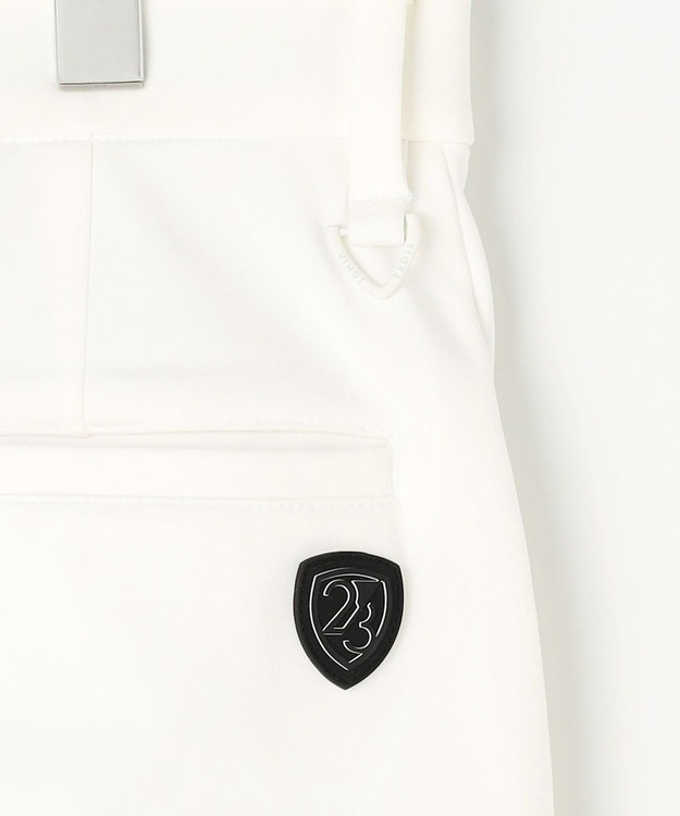 23区GOLF 【MEN】ハイゲージスムースパンツ ストレッチ ホワイト系