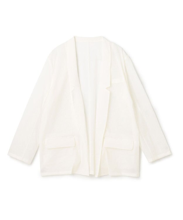 BEIGE， PROTAGONISTA / シアージャケット White