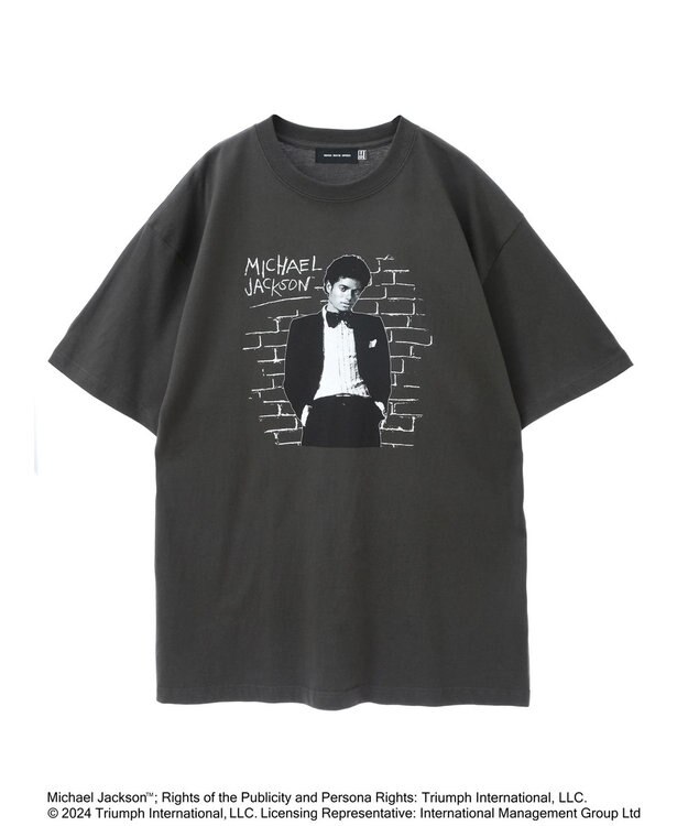 Green Parks ■ＭＩＣＨＡＥＬ　ＪＡＣＫＳＯＮ　ＰＨＯＴＯ　ＴＥＥ Charcoal Gray