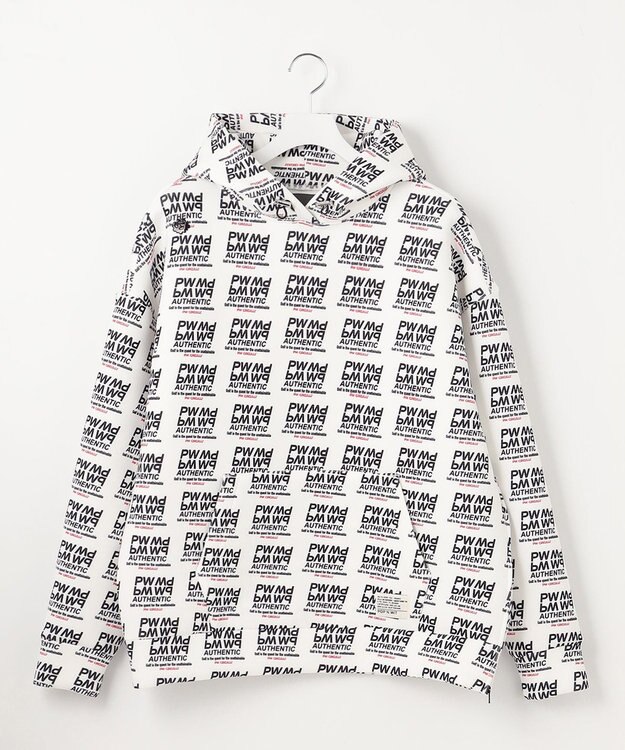 PW CIRCULUS 【NEWデザイン】【MEN】 ＰＷＰＷ  デタッチャブルフーディー ホワイト系5