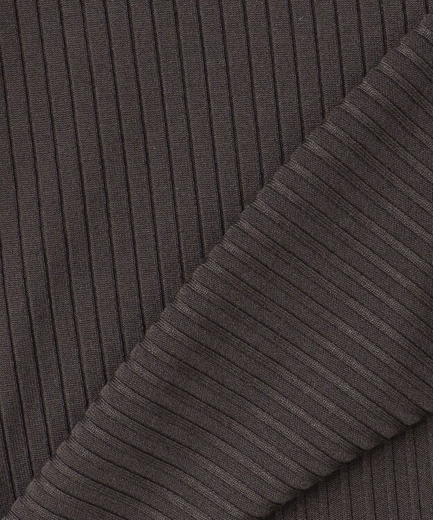 ANY SIS 【美人百花10月号掲載】カットソー×プリーツコンビ ジャンドレ ライトベージュ×チャコール