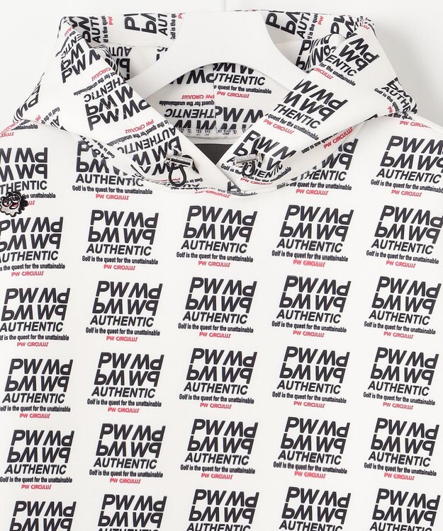 PW CIRCULUS 【NEWデザイン】【MEN】 ＰＷＰＷ  デタッチャブルフーディー ホワイト系5