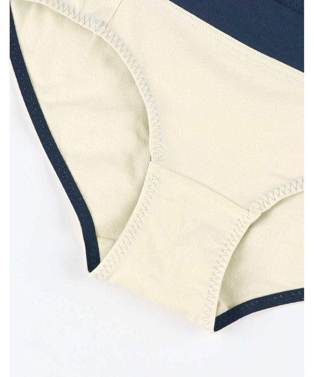 une nana cool 綿ベア天竺 カラーブロッキング ショーツ CR