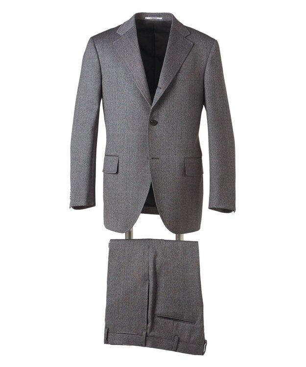J.PRESS MEN 【WEB・一部店舗限定】ホームスパン スーツ / 背抜き / 3B グレー系