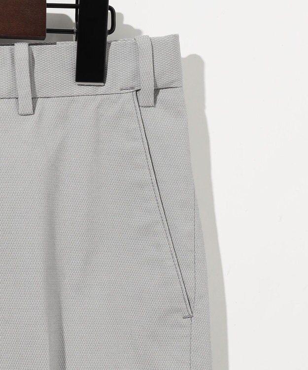 JOSEPH ABBOUD 【ウエストも伸びる!/ジャパンファブリック】シャンブレードビーストレッチ パンツ ライトグレー系
