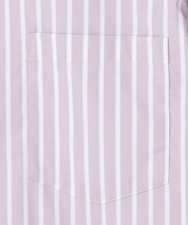 J.PRESS LADIES S エステネージュストライプ シャツ ブラウス ラベンダーストライプ系