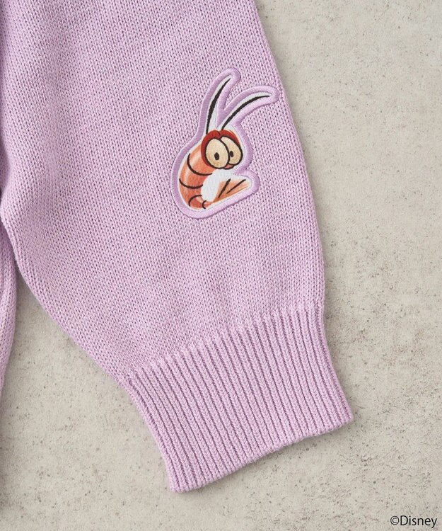 earth music&ecology Ｖｉｌｌａｉｎｓ　アースラ／ニットカーディガン Purple