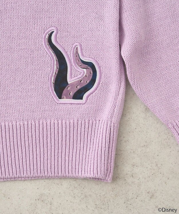 earth music&ecology Ｖｉｌｌａｉｎｓ　アースラ／ニットカーディガン Purple