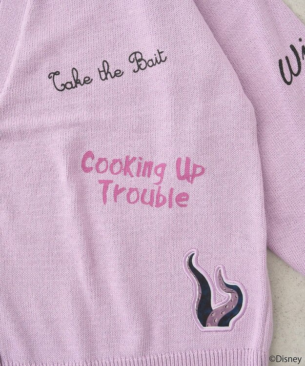 earth music&ecology Ｖｉｌｌａｉｎｓ　アースラ／ニットカーディガン Purple